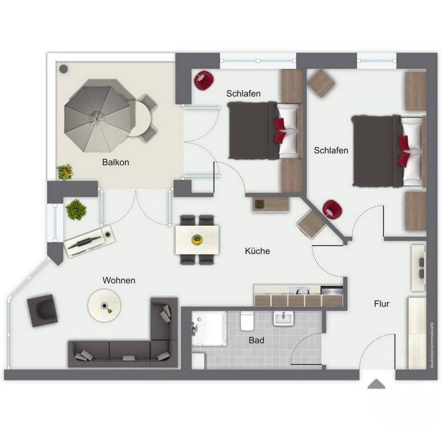 Duenenblick Wohnung 07 Boltenhagen  Eksteriør billede